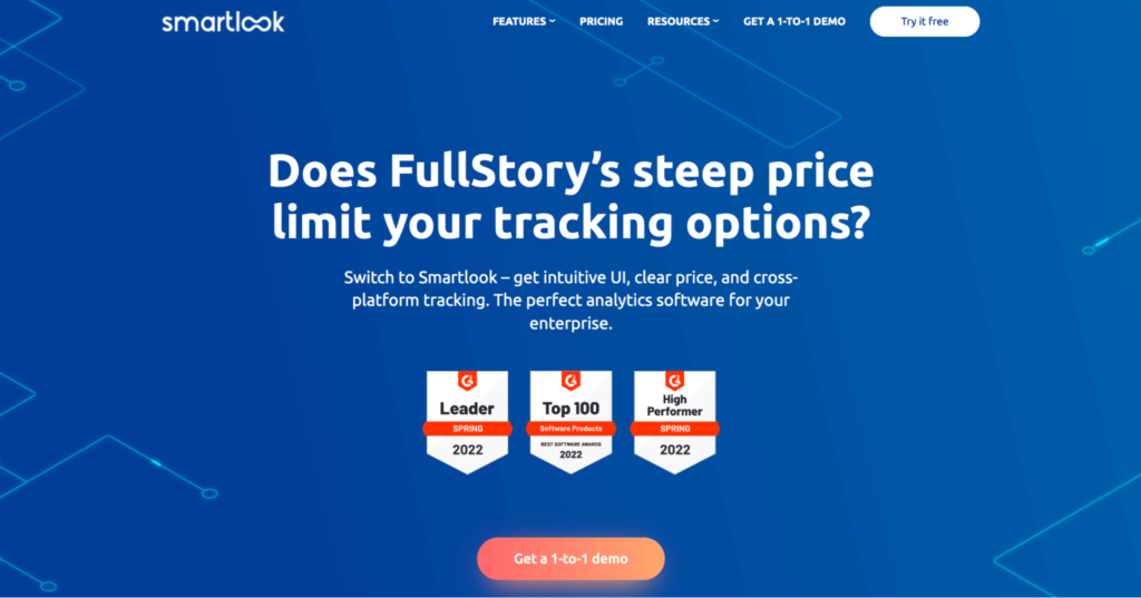 Does FullStory's steep price limit your tracking options?
