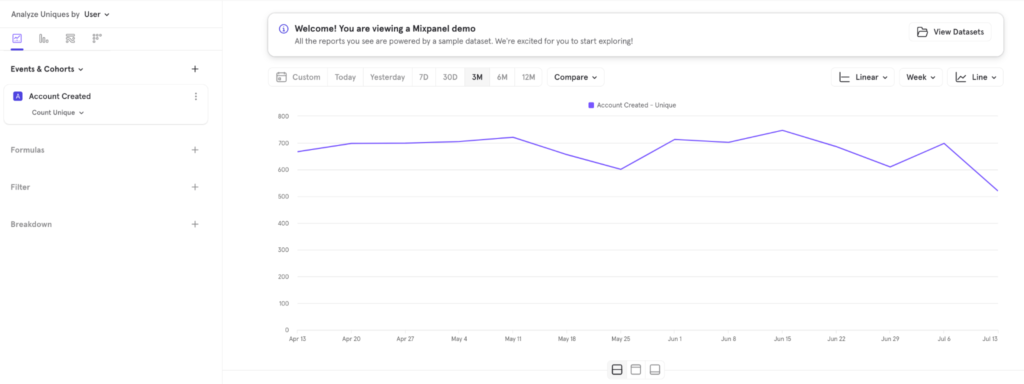 Mixpanel Insights Report